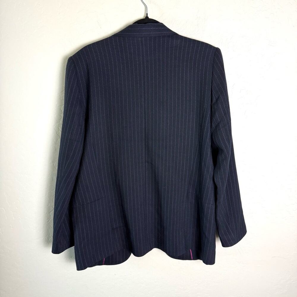 White House Black Market The Relaxed Blazer Striped 14 570357780 - Picture 6 of 16